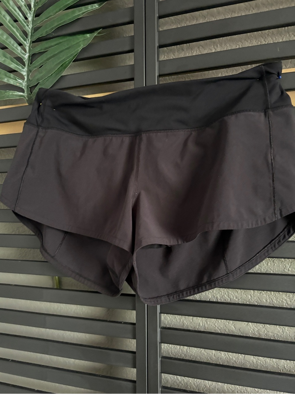 lululemon athletica Black Women's Skort-Style Running Shorts
